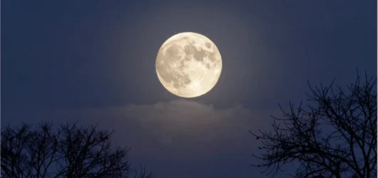 Why the Moon Looks Larger Near the Horizon