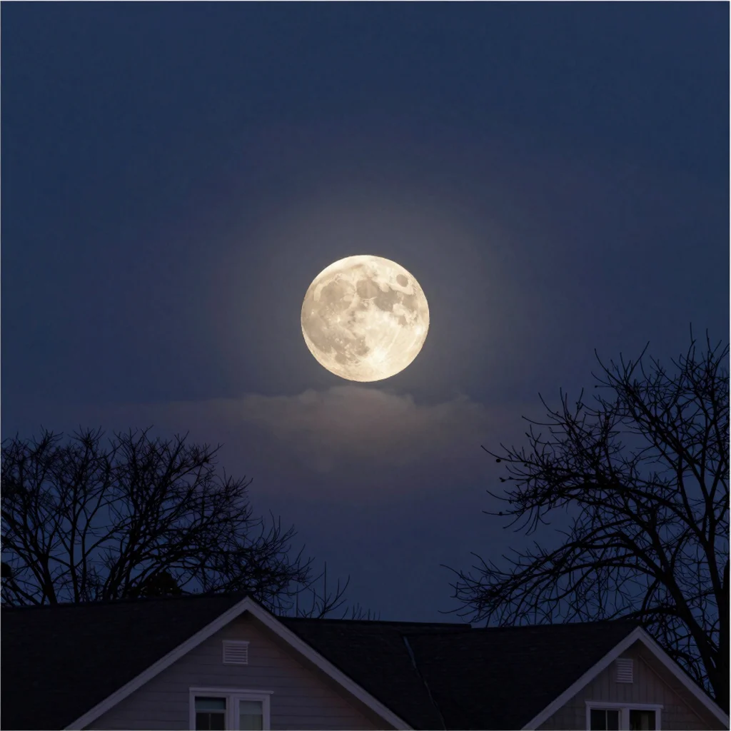 Why the Moon Looks Larger Near the Horizon
